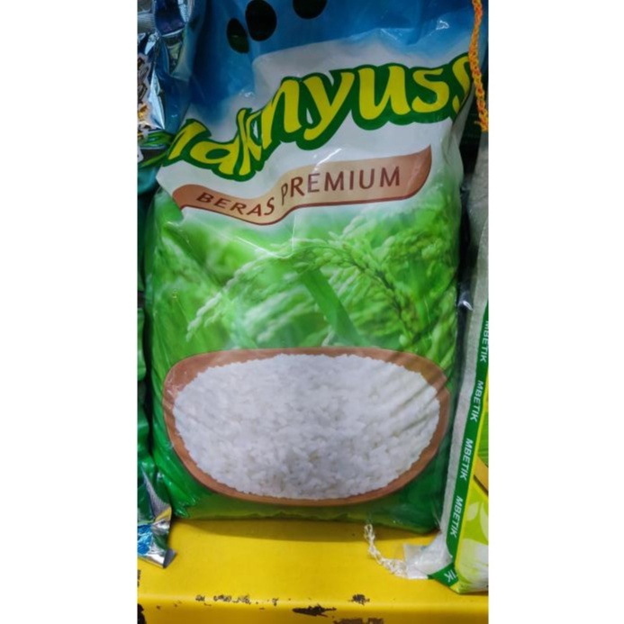 

beras putih merek maknyus premium 5KG