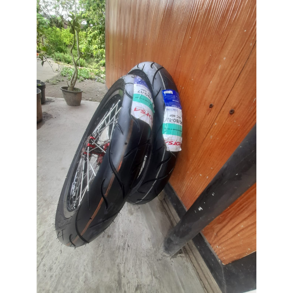 Wheelset Semi Cacing Honda CRF 150 L Ring 17