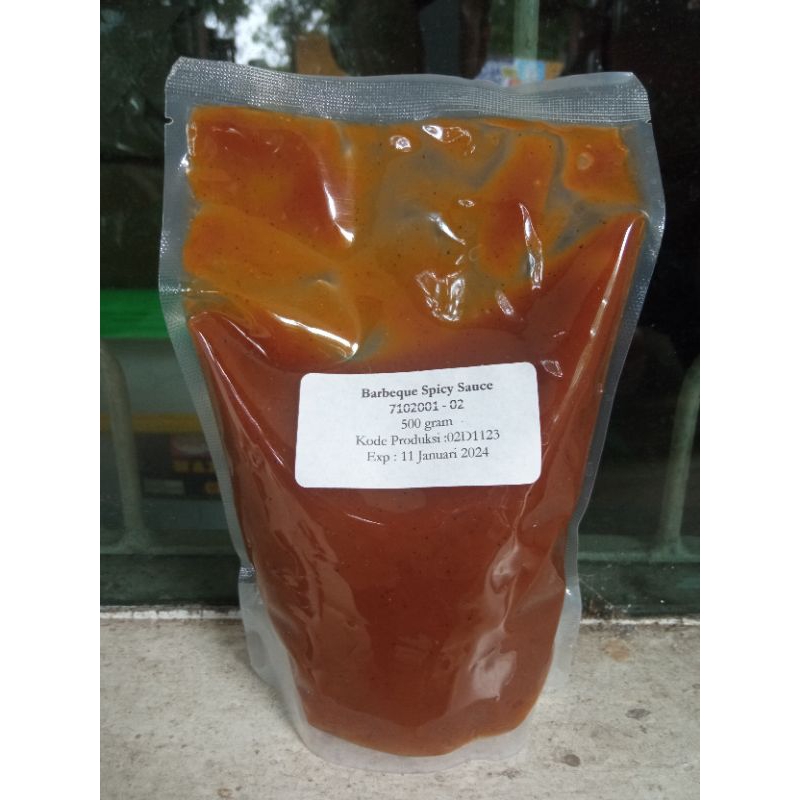 

Barbeque Spicy Sauce Premium - Saus Pedas BBQ 500 gr