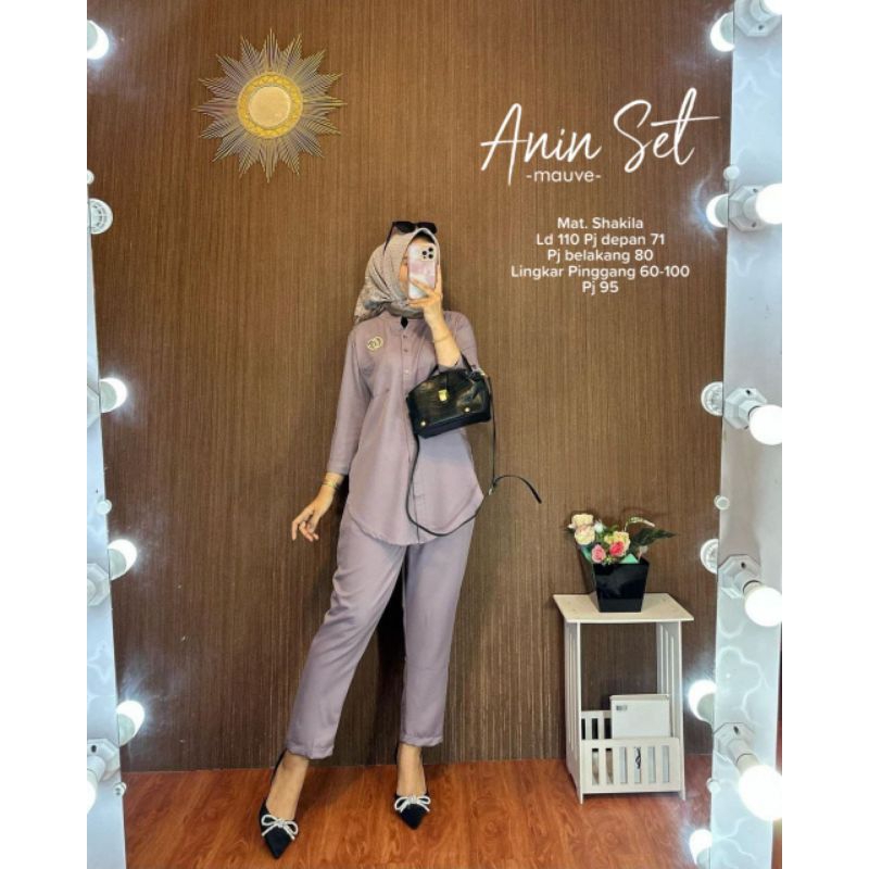 (BISA COD)ANIN/YORI SET BAJU WANITA TERBARU