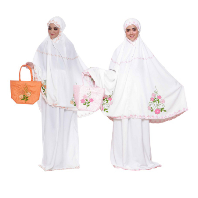 Mukena Bordir Bulu Chyntia - Arrasy69 -  ,mukena trend 2022 ,mukena royale premium  ,mukena viral ,m