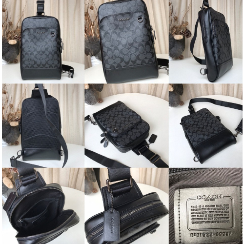 89934 89937 C3229 Coach Graham Pack Men Crossbody Backpack