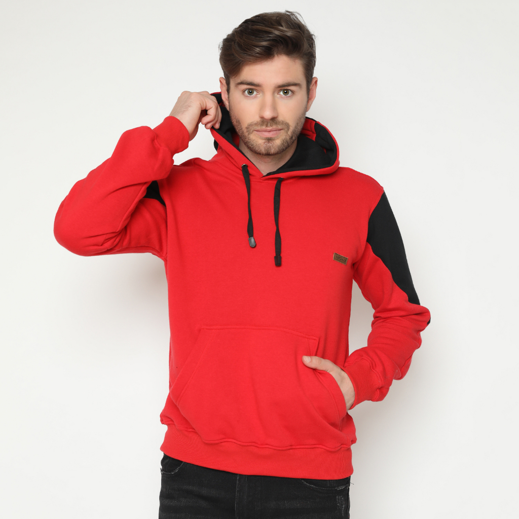 Arcilo Men's Sweater Hoodie Lizarra Red