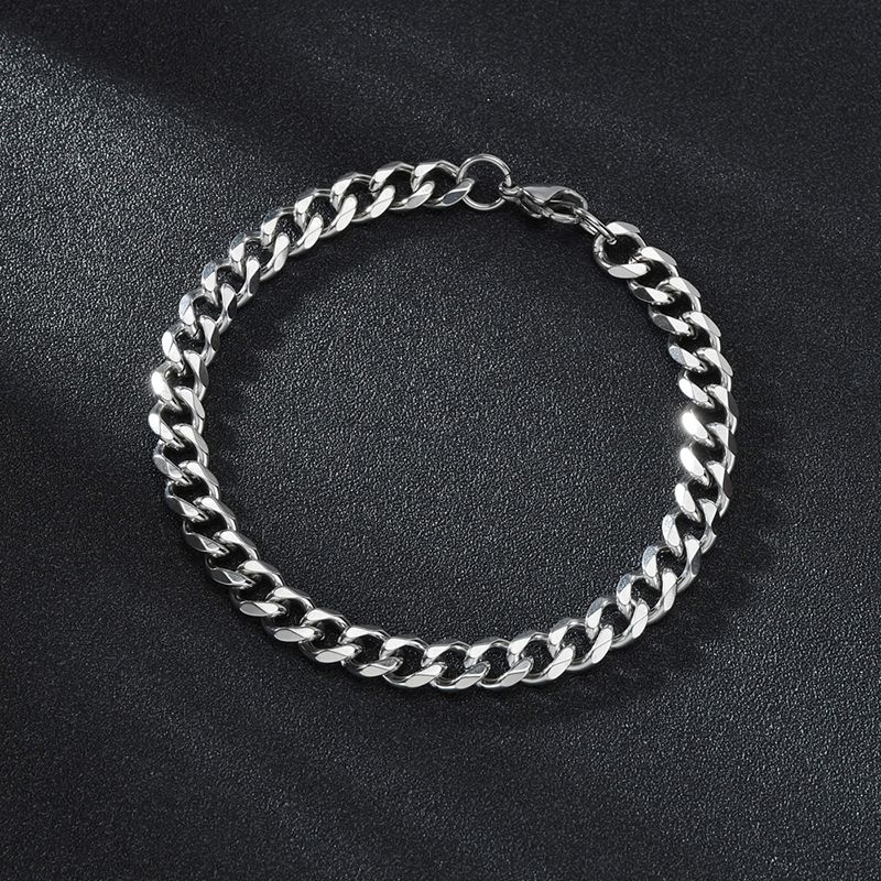 ✅Cod Gelang Titanium Rantai Pria Anti Luntur Gelang Rantai Pria Titanium Gelang Titanium Pria Terbar