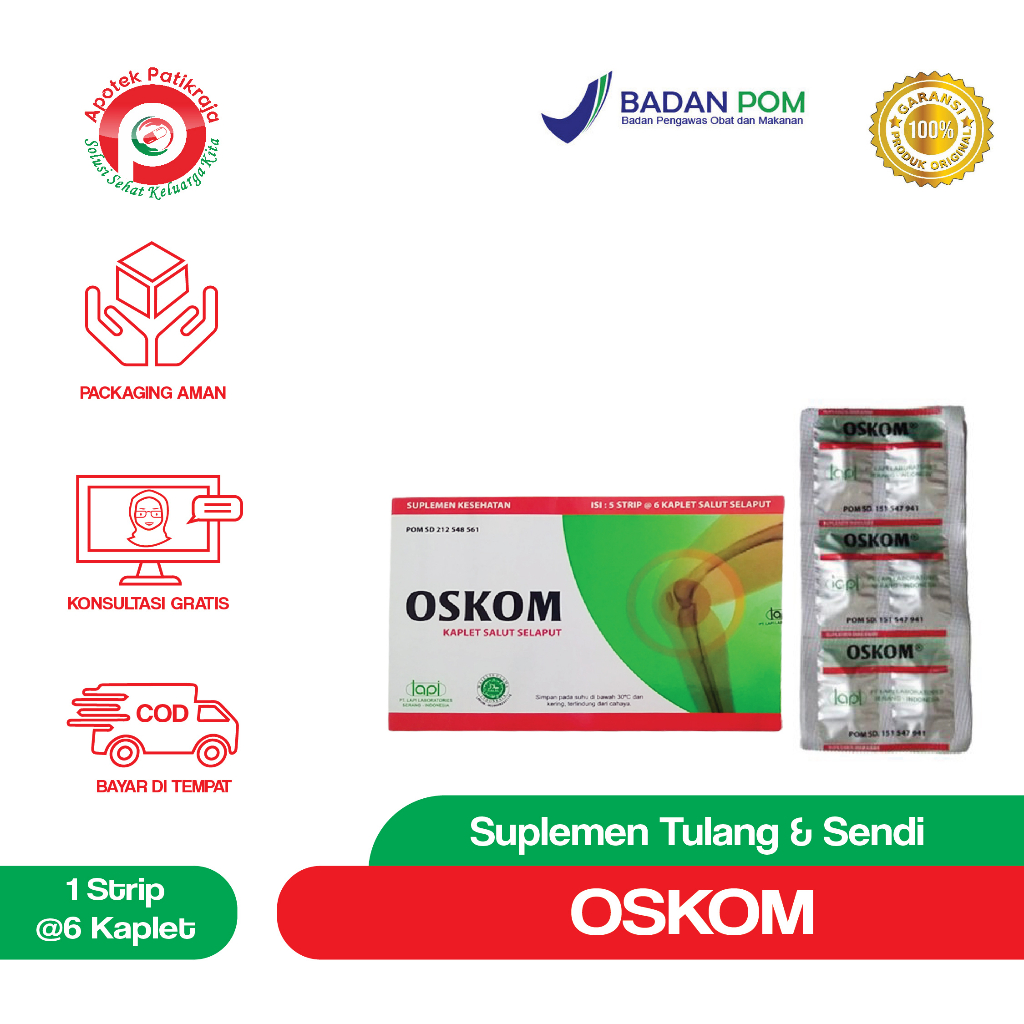 OSKOM STRIP 6 TABLET