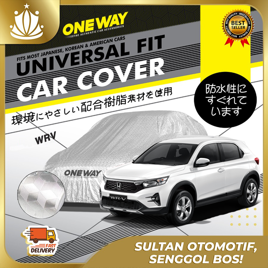 Cover Mobil 3 Layer HONDA WRV Waterproof  ONE WAY