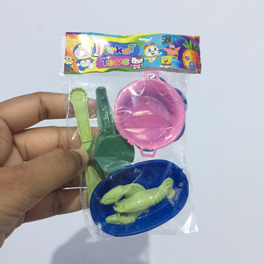 MAINAN ANAK SET ALAT MASAK MINI PANCI RANDOM
