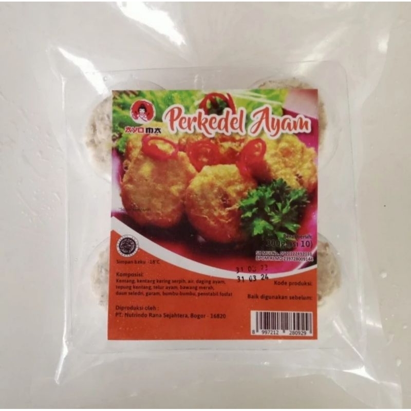 

AYOMA perkedel ayam 300gr