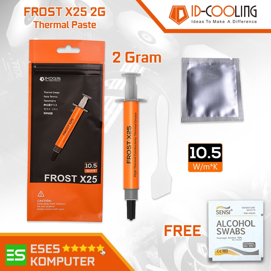 Thermal Paste ID-COOLING FROST X25 (2 Gram) High Thermal Conductivity