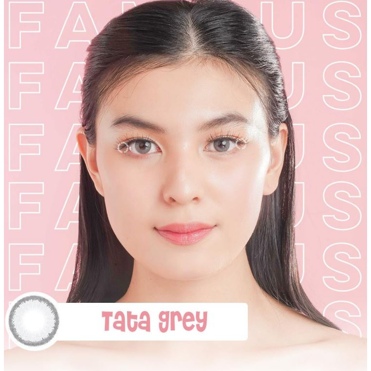 Famous With Biomoist Tata Grey Bulanan Softlens Warna