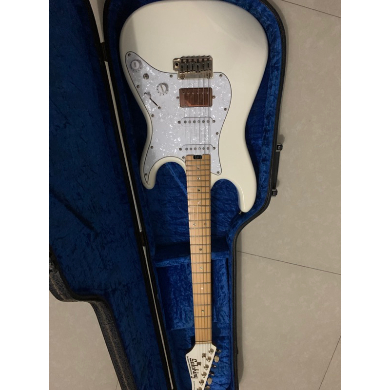 Gitar Soloking Custom Shop white