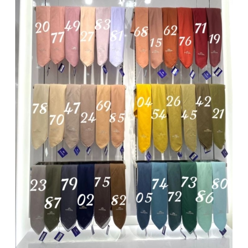 Mandjha Polos Ivan Gunawan Fashion Scarf Original Polos Non Parfum,Ready Juga Polos Parfum Mandjha I