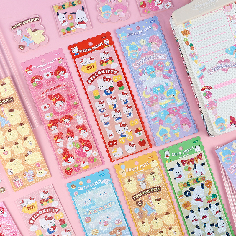 

miss.jojo NEW Stiker sirkus Tahan Air/Diy sriker lucu scrapbook photocard