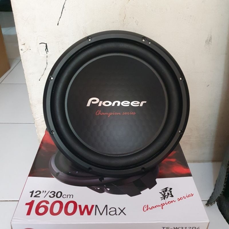 Subwoofer Pioneer TS-W312D4 Champion 12inch Double Coil