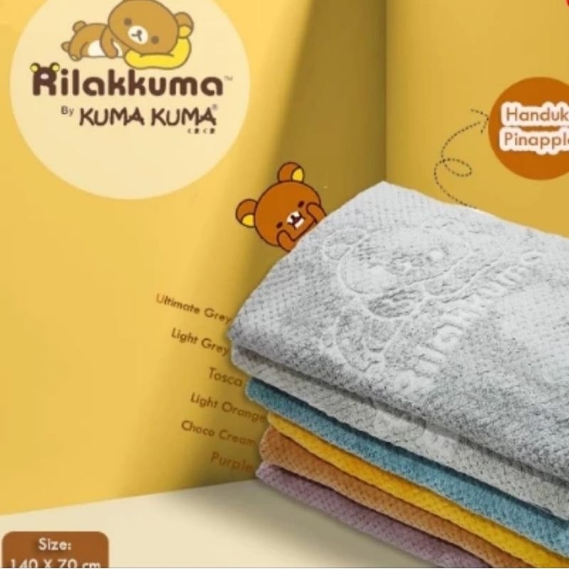 Kuma Kuma Handuk Best Seller.... Pineapple, Microfiber, Pure Cotton ORI