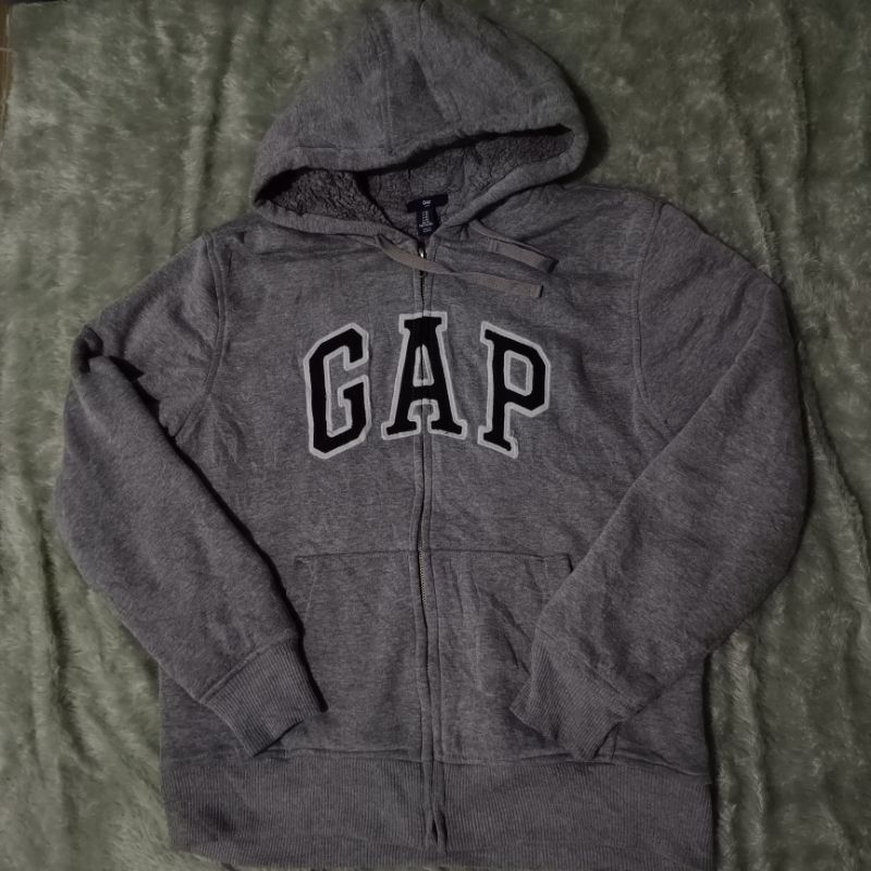 zipper hoodie GAP sherpa