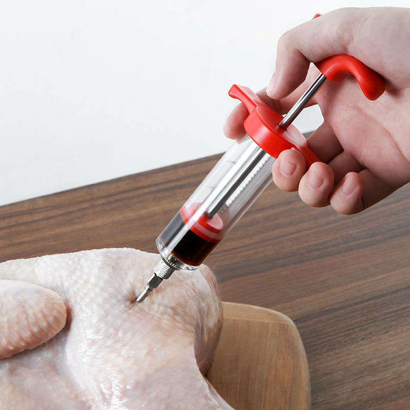 

Alat Suntikan Daging Injector Bumbu BBQ