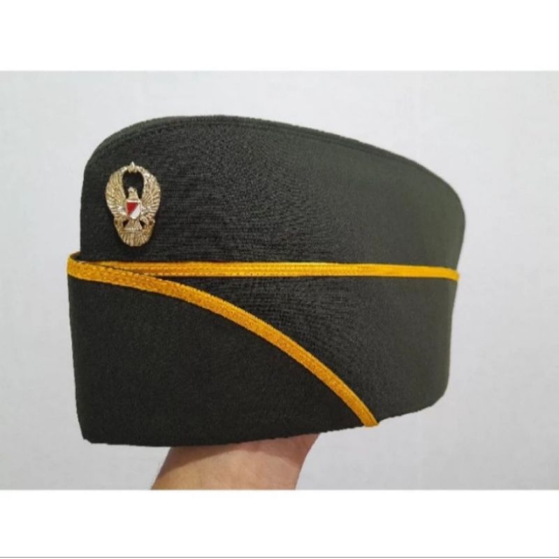 TOPI MUT PAMA TNI AD + PIN EKAPAKSI - TOPI MUT TNI AD PAMA