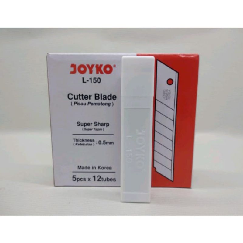 

Isi pisau Cutter Besar Joyco L-150/isi 5 pcs