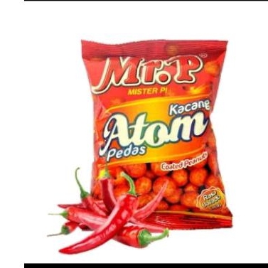 

Mr P kacang atom pedas 100gr