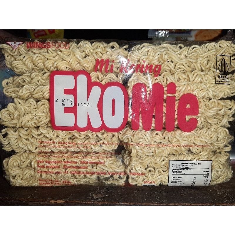 

Mie Kering Ekomie