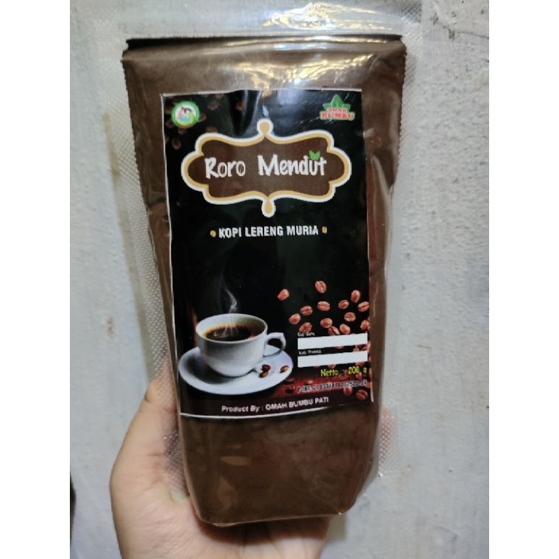 

KOPI LERENG MURIA KHAS PATI 100 GR