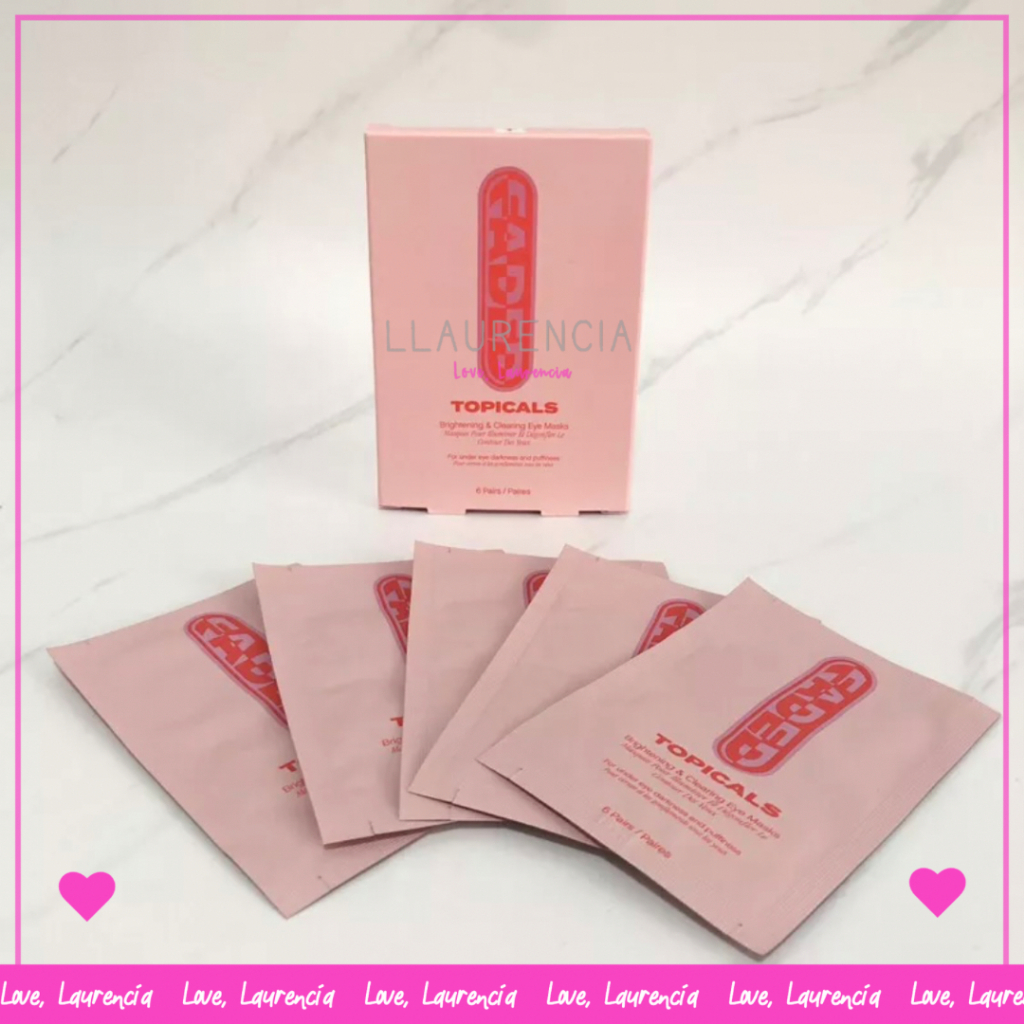 Topicals Faded Under Eye Masks / Brightening Eye Mask for dark circle