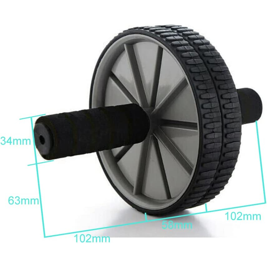 Gym V2 Roller Gym AB Wheel Sport - Alat Gym Fitness Roller