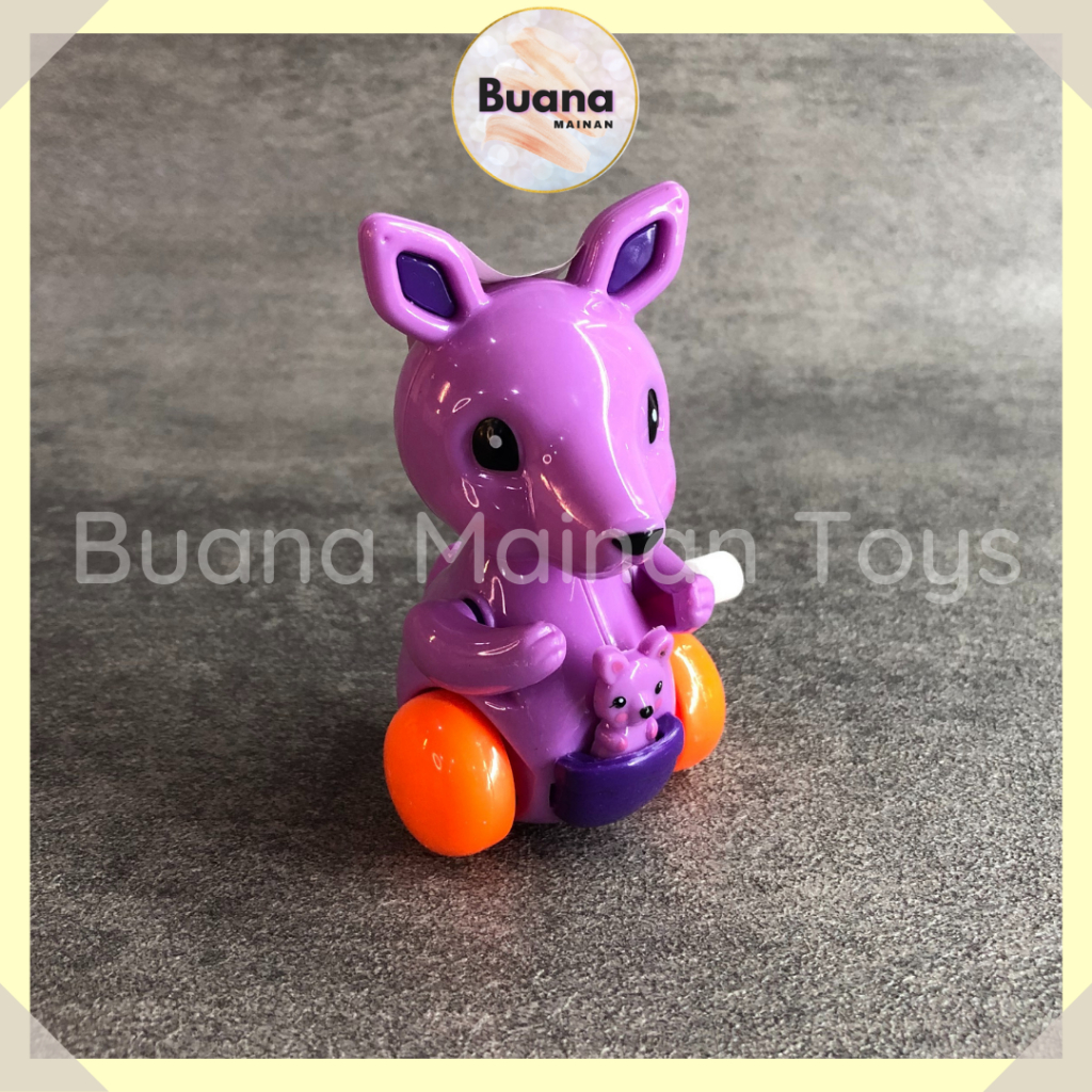 MAINAN KECIL FUNNY CUTE ANIMAL KANGAROO ANAK BALITA EDUKASI HEWAN KANGURU LUCU IMUT 6224