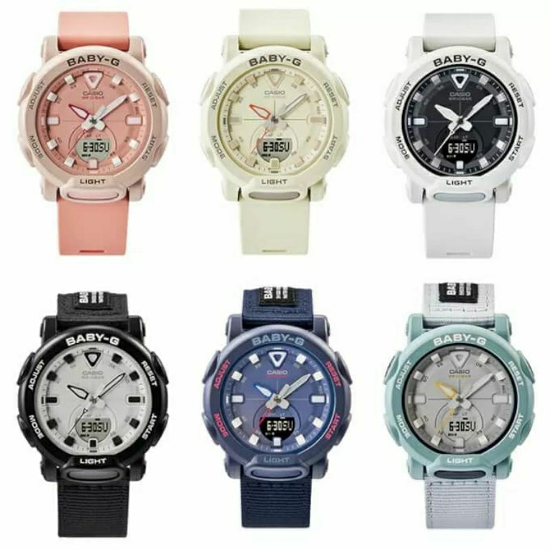 Limited Edition!!! Jam Tangan Baby G Free Strap Kanvas Wanita Kasual Bisa COD