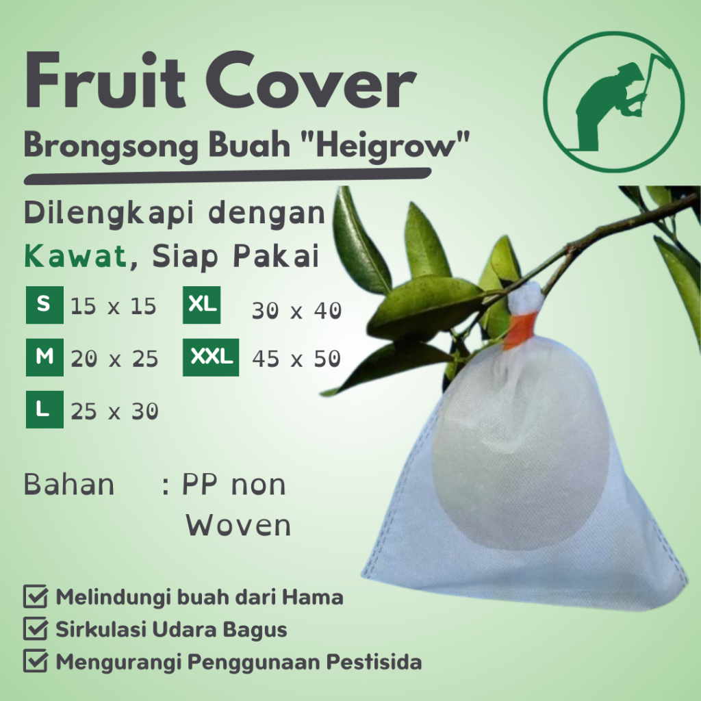 Brongsong Buah Pembungkus Buah Fruit Cover