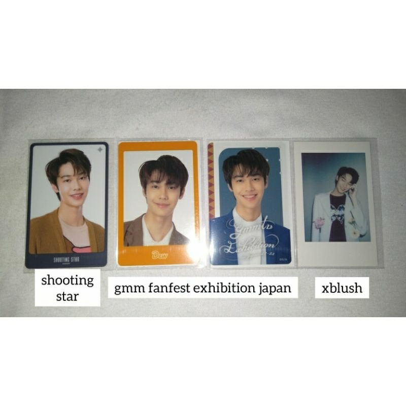 [booked] pc pola dew jsu gff gmm fanfest exhibition dewjsu shooting star xblush polaroid photocard g