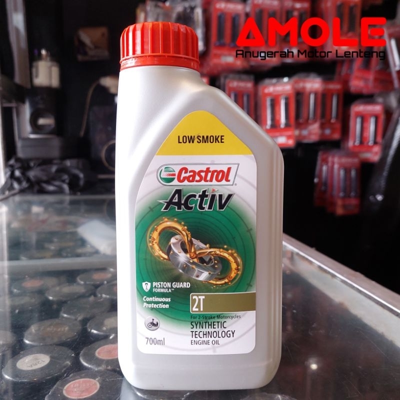 Oli Samping Castrol Active 2T 2 Tak 700ml Low Smoke