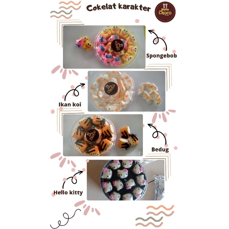 

cokelat karakter