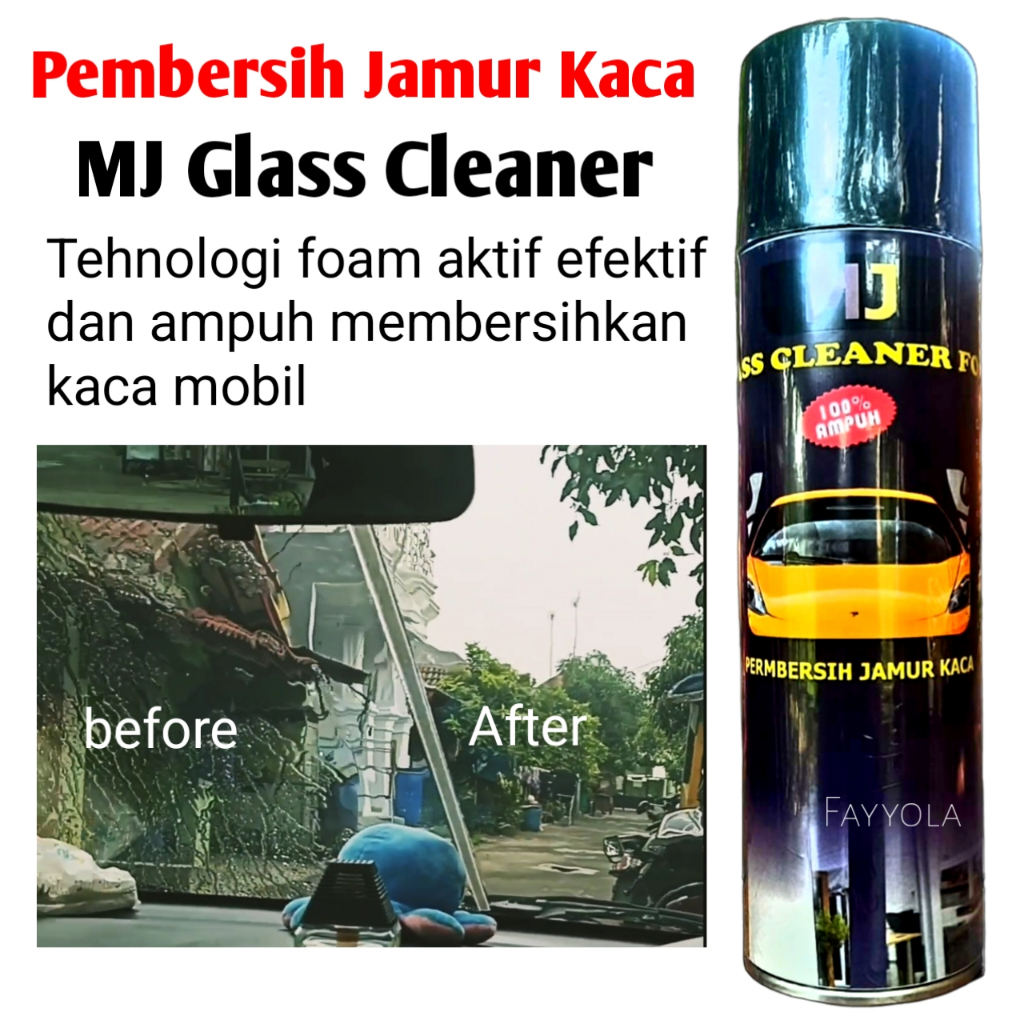 Foam Pembersih Kaca Mobil / Glass Cleaner Pembersih Jamur Kaca