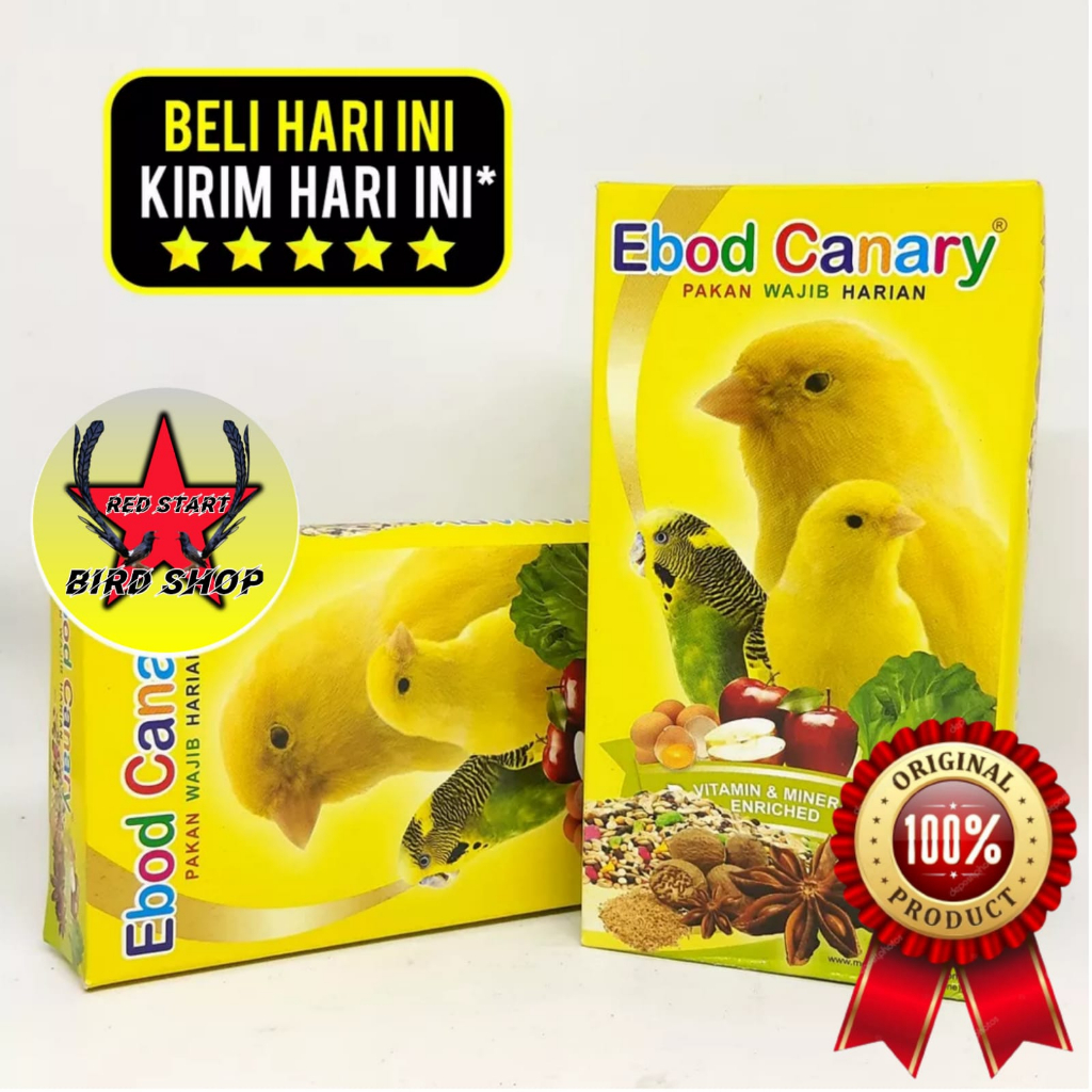 EBOD CANARY - PAKAN BURUNG KENARI / EBOD KENARI SACHET / KOTAK