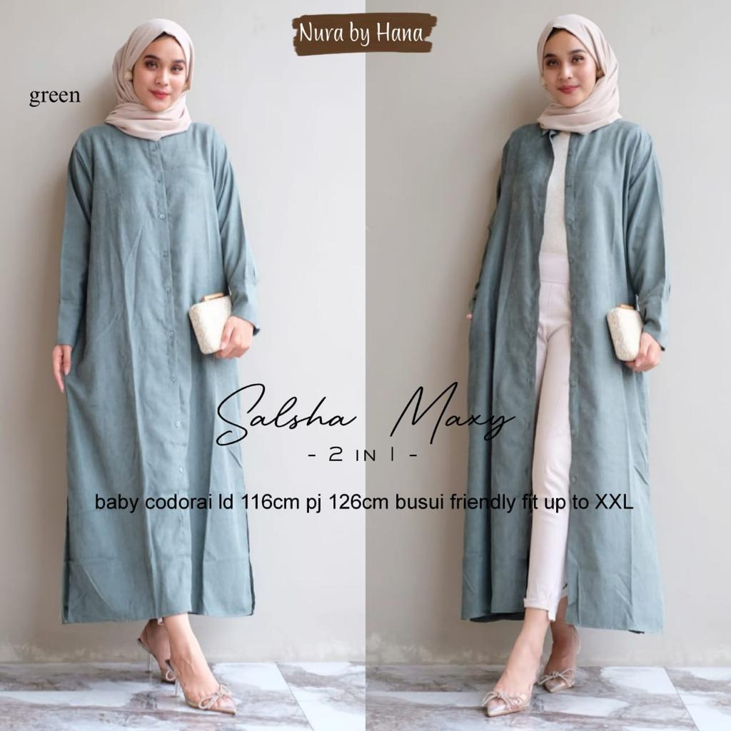 Salsa 2in1 set / set dress BY NURA HANA