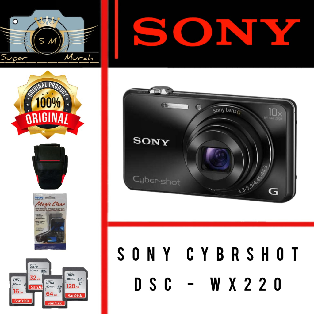 Sony Cybershot Dsc - WX220 CAMERA DIGITAL