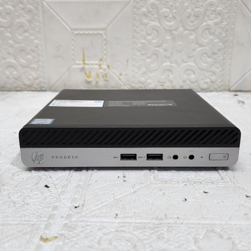 PC MINI HP PRODESK 400 G4 CORE I5 8500T RAM 16GB SSD 512GB WIFFI LIKE NEW