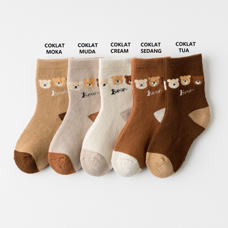 Kaos Kaki Import Anak Tebal Model No Hello Bear