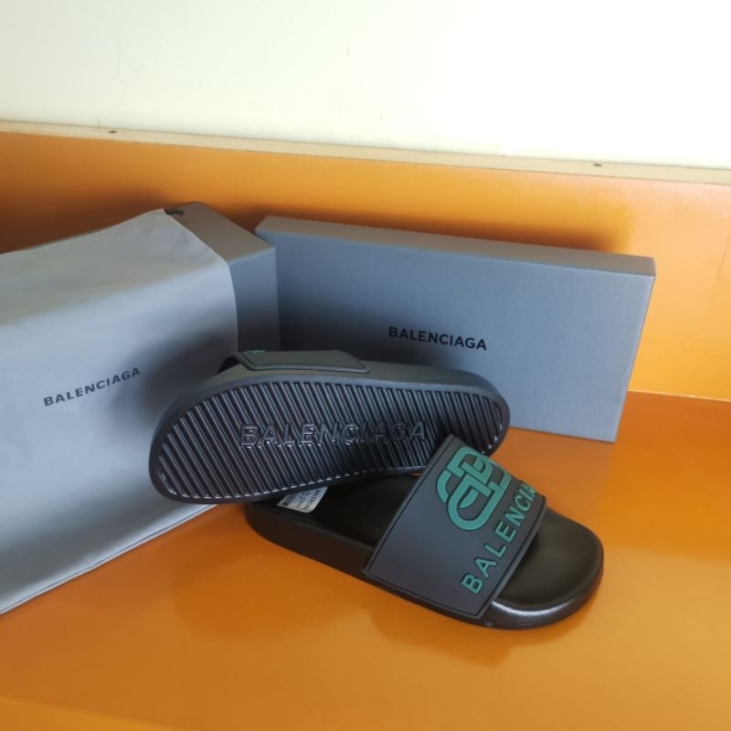 sandal pria sendal cowok bal3 slide import selop p1shoes sandal santai rubber