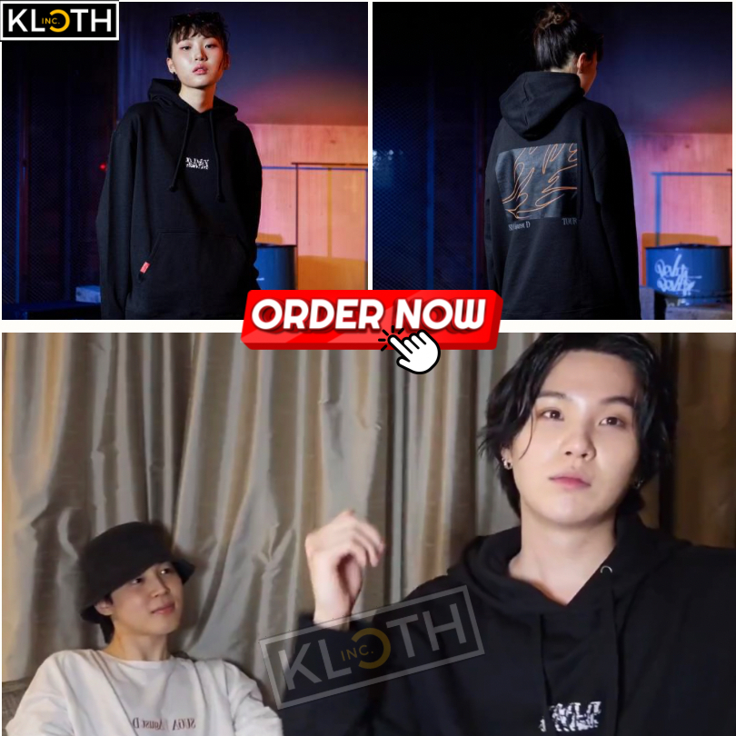 [NEW] Hoodie BTS Suga D-Day Weverse Agust D Concert Cotton Fleece Premium Unisex