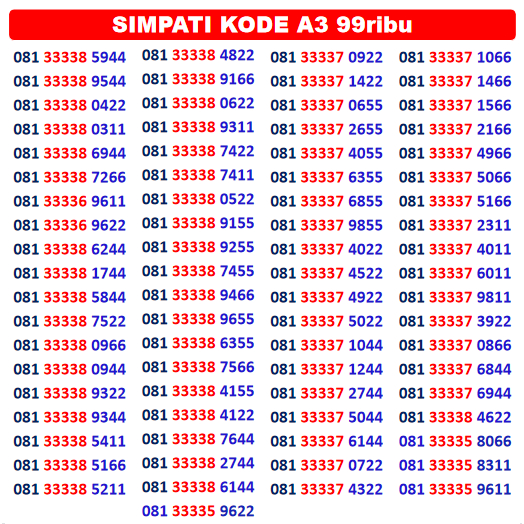 Nomor Cantik Telkomsel Simpati No Kartu perdana super murah 10 11 12 digit 4G 5G kartu Telkomsel kartu simpati no cantik