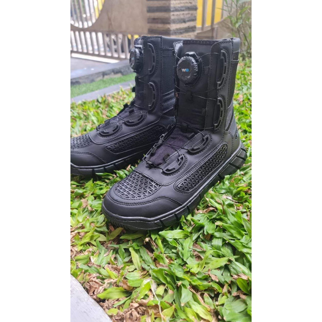 SEPATU PDL WEBEST WB LIBRA JARING DAN KANVAS TALI PUTAR