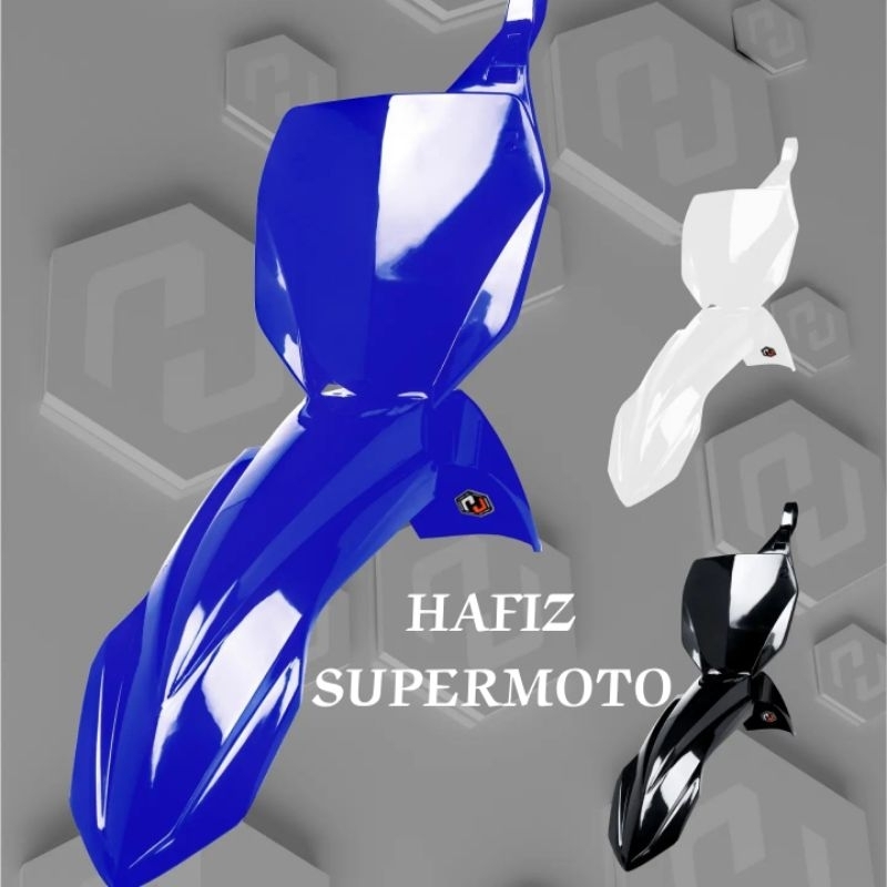 Spakbor depan yz f 125  yz f 250 plat nomer yz 450 slebor depan yz 125 yz 250 supermoto trail klx 15