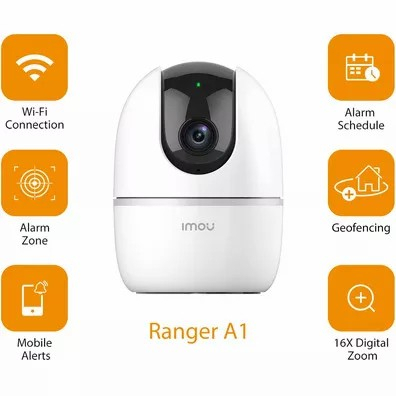 Indoor CCTV Imou A1 2MP 1080p Smart Tracking IP Camera Wi-Fi H.265 GARANSI RESMI