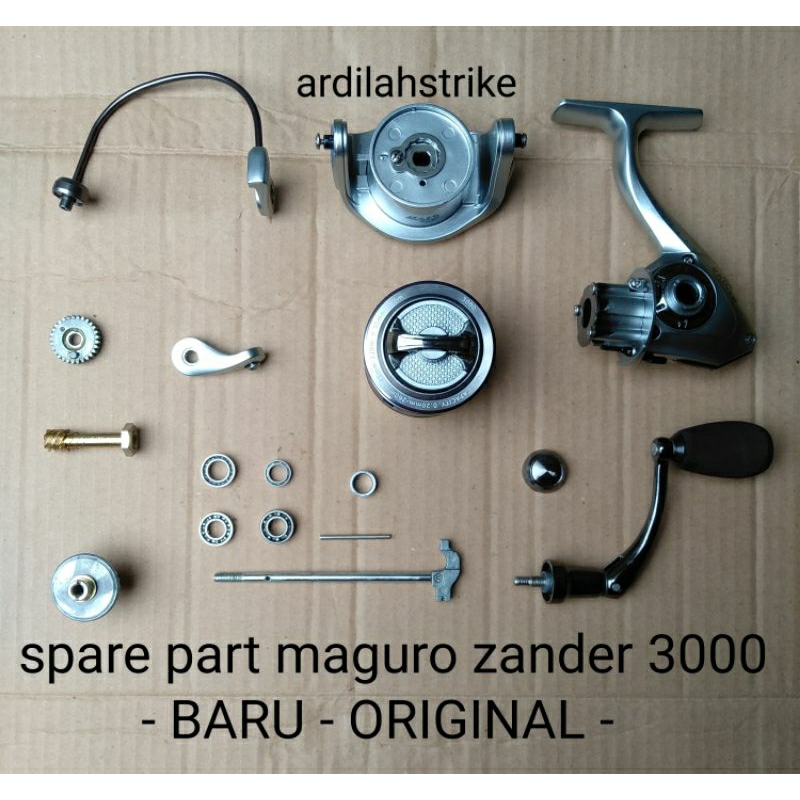 spare part maguro zander 3000 - BARU - ORIGINAL -