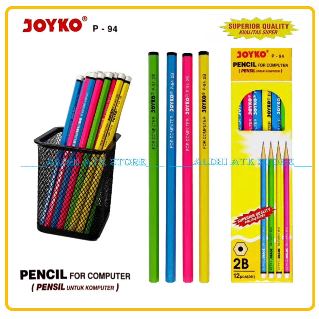 

Pensil Joyko P94 2B Pensil Joyko Warna For Computer