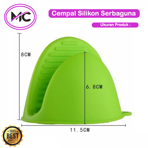 Cempal Silikon Tahan Panas Sarung Tangan Oven Silicone Anti Slip