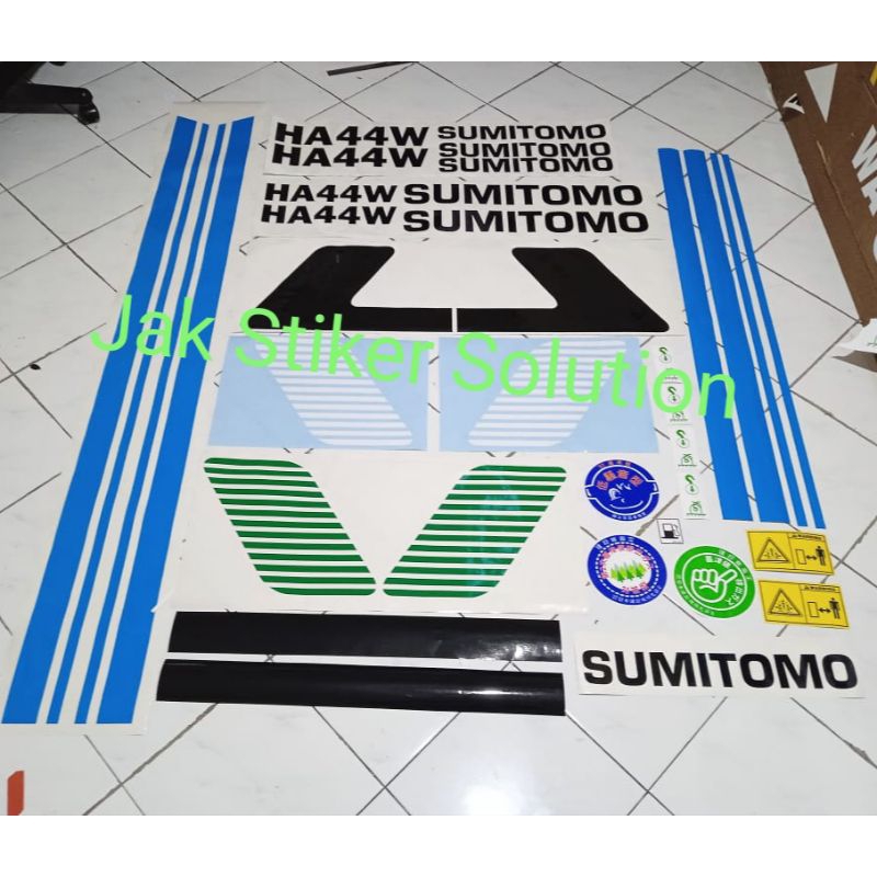 

Stiker Sumitomo HA44W Sticker Aspalt Finisher